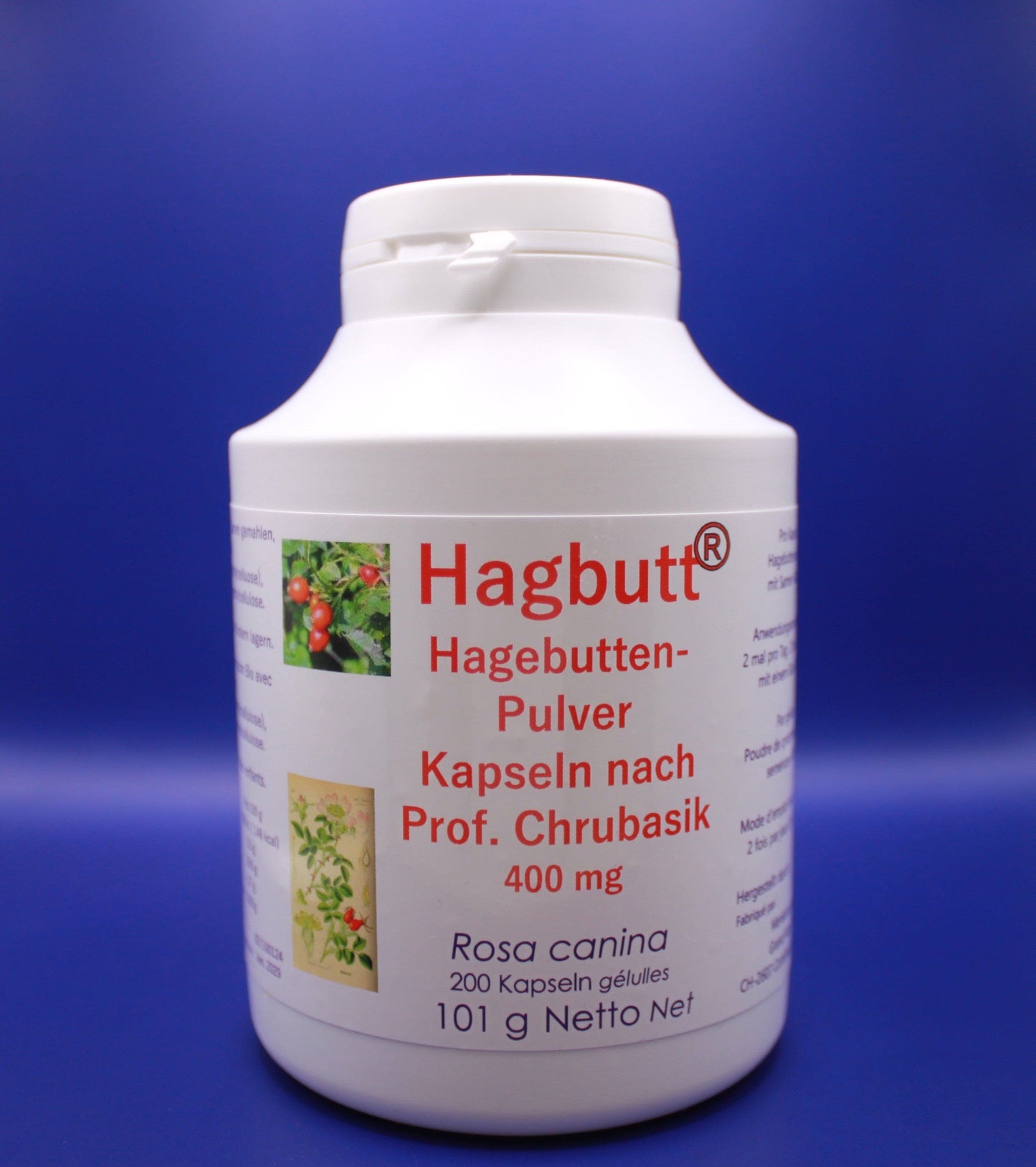 Hagebutten - 200 Kapseln